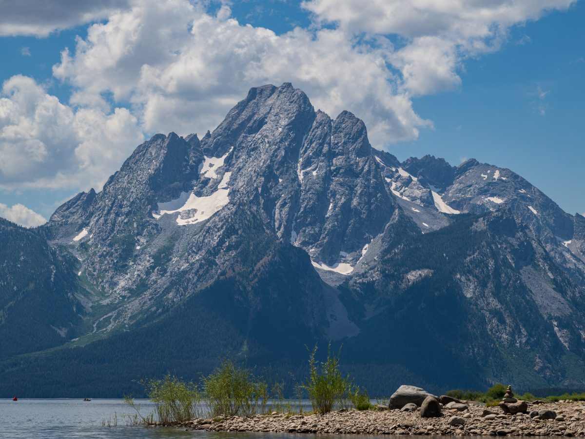 Mount Moran across Jackson Lake — Grand Teton, Wyoming
